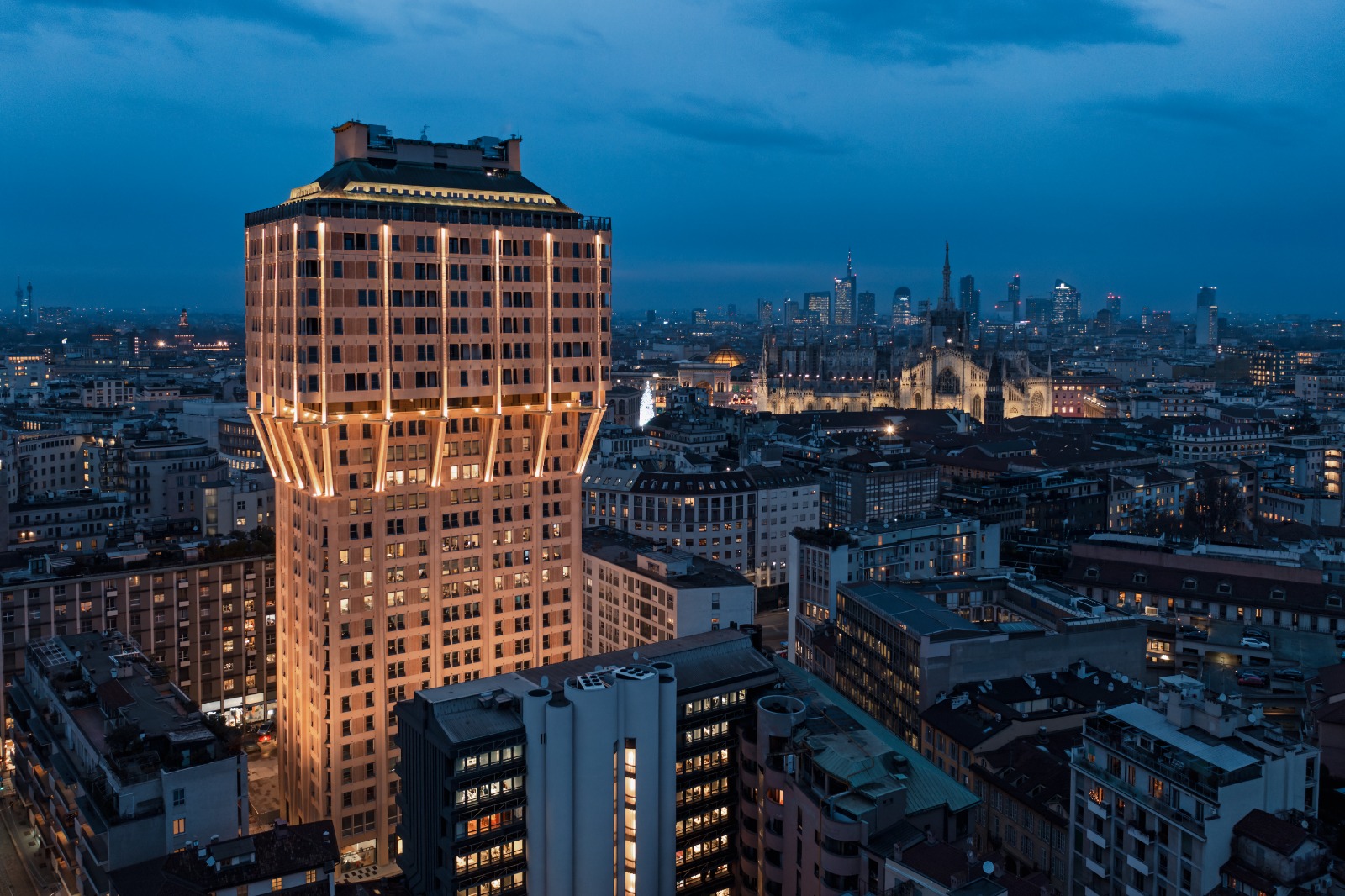 Torre Velasca Nottura